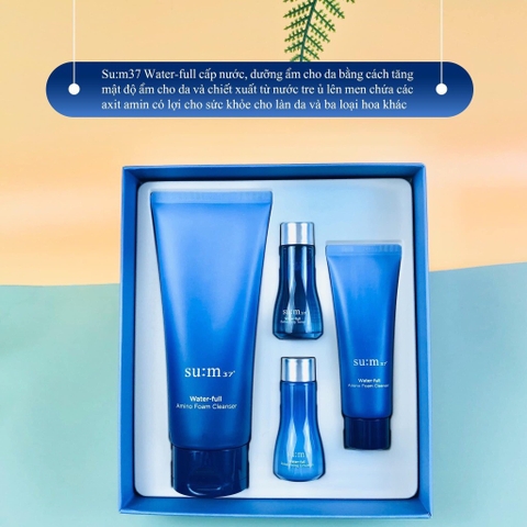 Set sữa rửa mặt sum xanh mới 40kw tăng 1% (12ea)