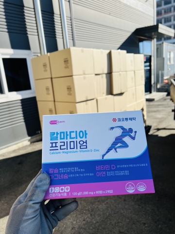 Viên uống bổ sung Canxi ,vitamin C và kẽm xương khớp hãng dược Kolon Pharm (30ea)