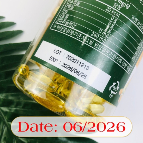 B01-Tinh dầu hoa anh thảo Ever Evening 365 viên (24ea)