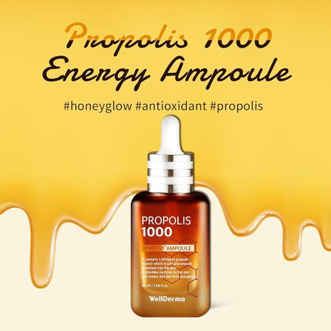 Tinh chất lọc ong Propolis 1000 Wellderma 50ml (100ea)