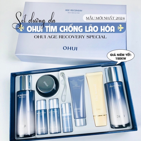 set ohui tím chống lão hóa 3sp 150kw(8ea)