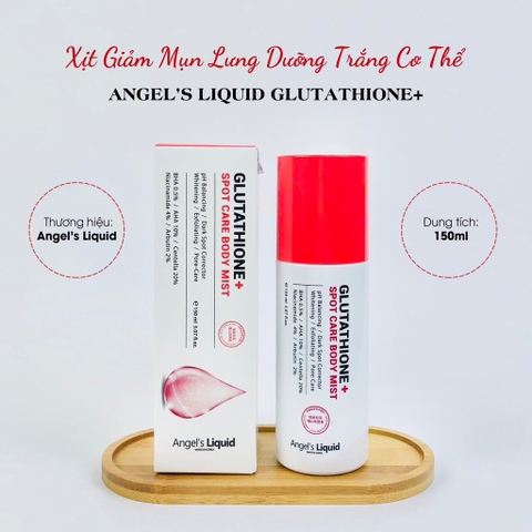 Xịt mụn lưng Angel’s Liquid Glutathion 150ml ( 50ea)