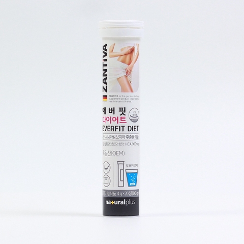 Viên sủi giảm cân ZANTIVA trắng (144ea)