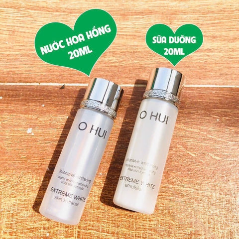 Set kem ohui trắng 90kw tăng 2% (12ea)