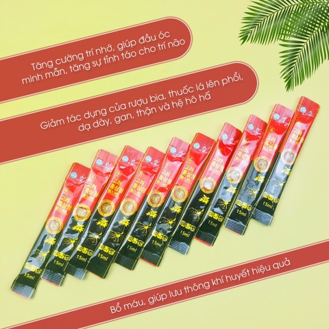 Hồng sâm người lớn 6 năm tuổi 365 hộp 30 gói (20ea)