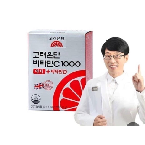 Viên uống VITAMIN C EUNDAN 1000mg 120 Hàn Quốc 120 viên (50ea)