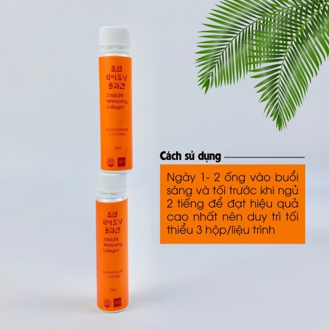 Nước uống collagen Trắng da JoSeon Whitening Collagen 25ml 30 ống (12ea)