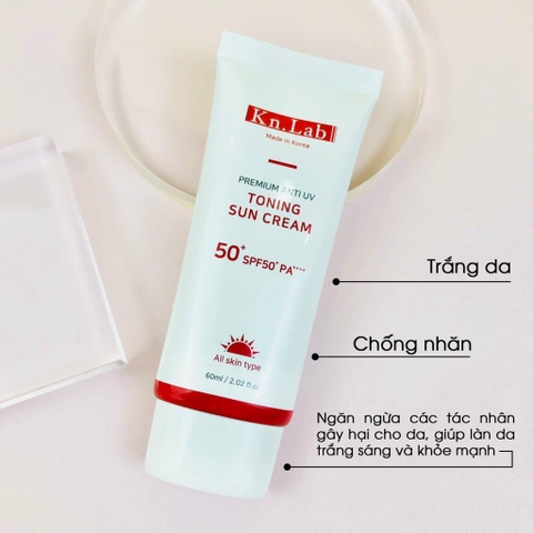 Kem chống nắng nâng tone dưỡng trắng  Kangnamlab Kn.Lab 60ml (100ea)