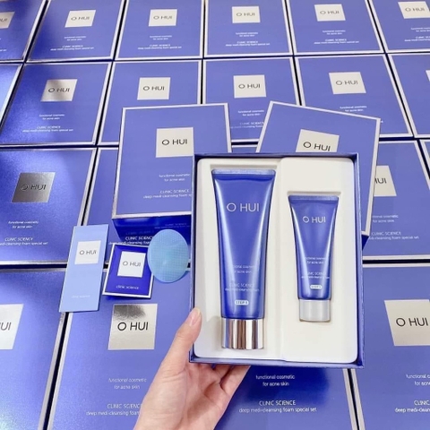 Set sữa rửa mặt Ohui trị mụn 32kw tăng 1% (20ea)