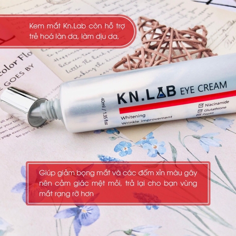 Kem dưỡng trắng trị thâm mắt Glutathione KangnamLab - Kn.Lab 40ml (100ea)