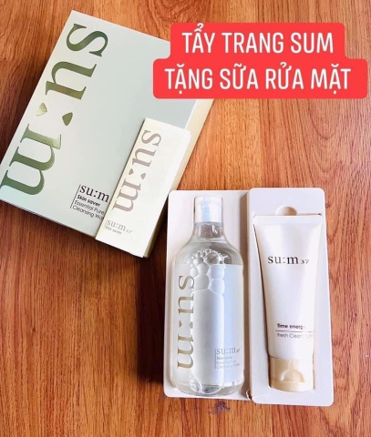 B01-Set tẩy trang sum tặng sữa rửa mặt 35kw tăng 3% (42ea)