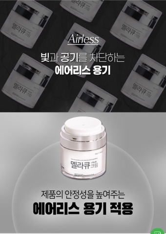 Kem dưỡng trắng trị nám Mela Q hiệu thuốc 50g (100ea)