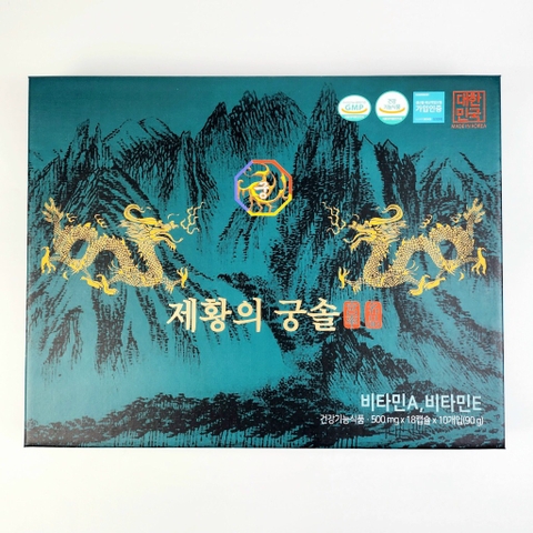 Tinh dầu thông đỏ hoàng đế 180 viên Cheon Je Hwang (10ae)