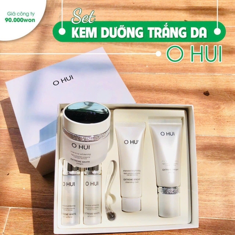 Set kem ohui trắng 90kw tăng 2% (12ea)