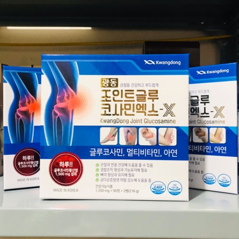 B01-(HĐ) Thuốc xương khớp kwangdong Glucosamin 2000 180 viên (20ea)