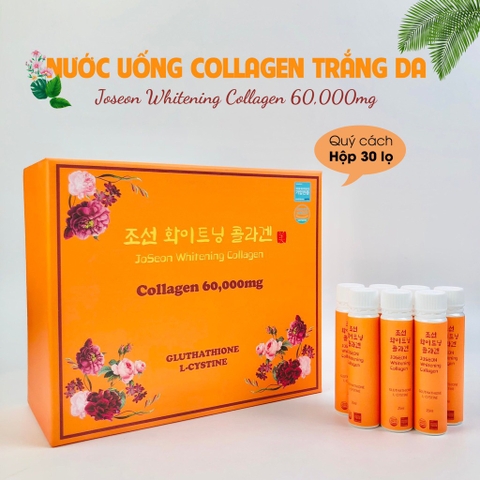 Nước uống collagen Trắng da JoSeon Whitening Collagen 25ml 30 ống (12ea)