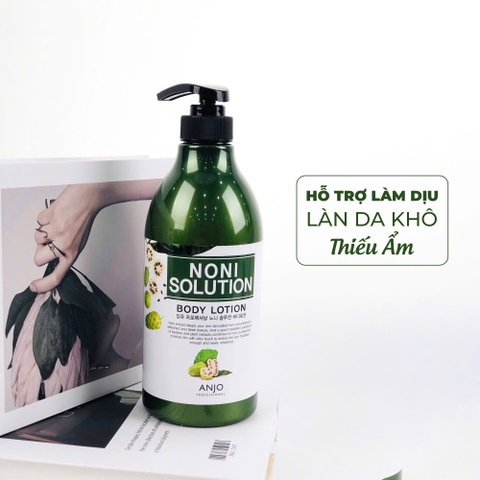 Sữa Dưỡng Thể Dưỡng Ẩm Sáng Mịn Da Từ Trái Nhàu Anjo Noni Therapy Body Lotion 750ml