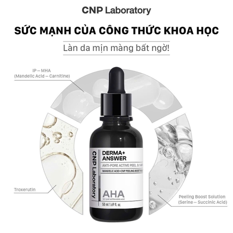 Tinh chất thu nhỏ chân lông AHA CNP 50ml