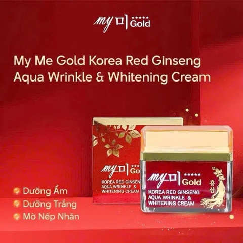 Kem Dưỡng Da Ban Ngày Hồng Sâm My Gold Hàn Quốc 50ml