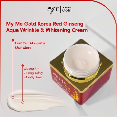 Kem Dưỡng Da Ban Ngày Hồng Sâm My Gold Hàn Quốc 50ml