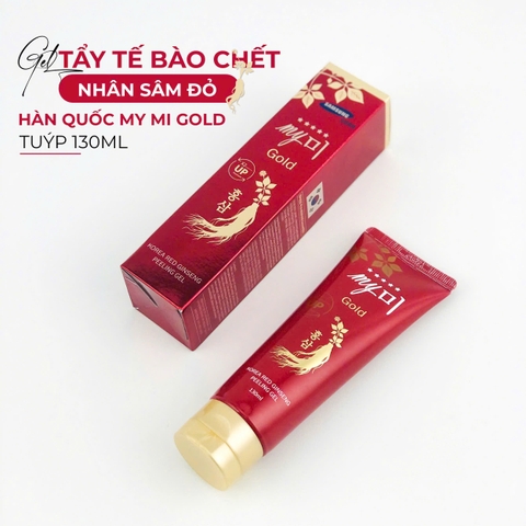 Tẩy tế bào chết hồng sâm Korea Red Ginseng Peeling Gel My Gold 130ml