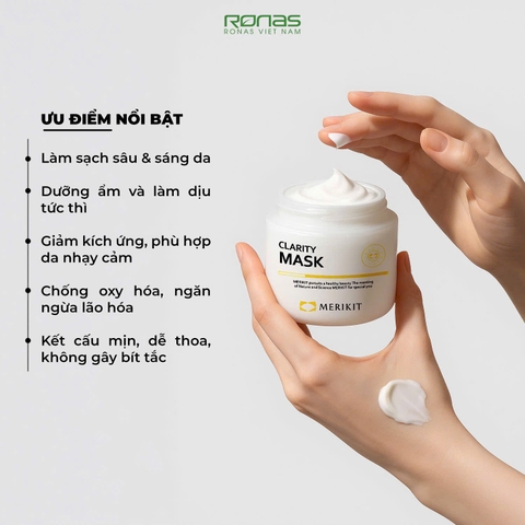 Mặt nạ ủ trắng trắng da Spa Ronas Merikit 300ml