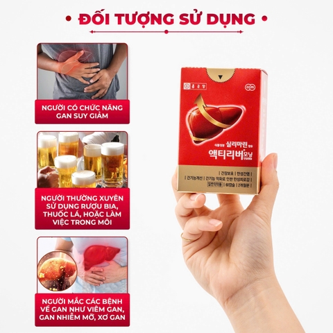 Viên uống hỗ trợ giải độc mát gan, viêm gan Chong Kun Dang Hộp 120 viên