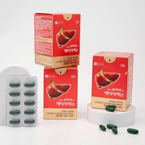 Viên uống hỗ trợ giải độc mát gan, viêm gan Chong Kun Dang Hộp 120 viên
