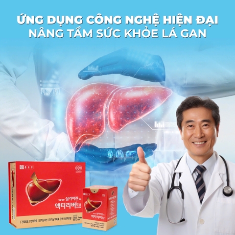 Viên uống hỗ trợ giải độc mát gan, viêm gan Chong Kun Dang Hộp 120 viên