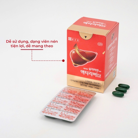 Viên uống hỗ trợ giải độc mát gan, viêm gan Chong Kun Dang Hộp 120 viên