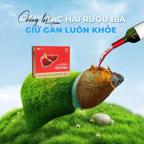 Viên uống hỗ trợ giải độc mát gan, viêm gan Chong Kun Dang Hộp 120 viên