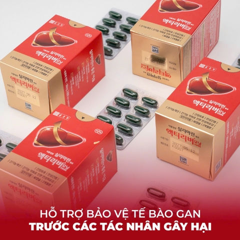 Viên uống hỗ trợ giải độc mát gan, viêm gan Chong Kun Dang Hộp 120 viên