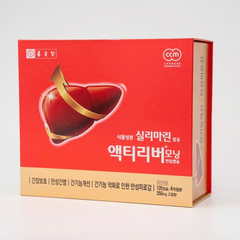 Viên uống hỗ trợ giải độc mát gan, viêm gan Chong Kun Dang Hộp 120 viên