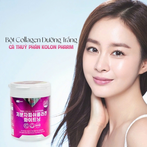 Bột Collagen dưỡng trắng cá thuỷ phân Kolon Pharm 30 gói