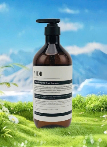 Dầu gội men bia ngăn rụng tóc MIDIL Revitalizing Beer Yeast Shampoo 1015g
