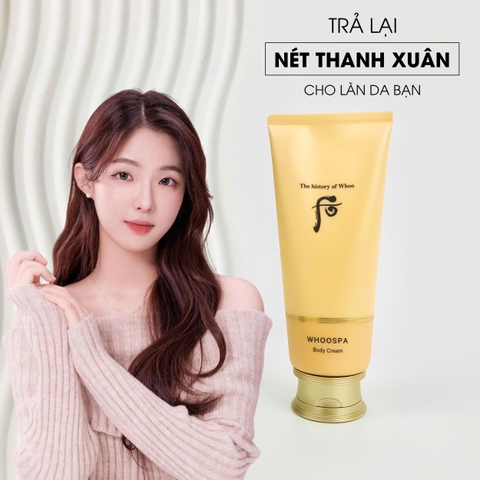 KEM DƯỠNG THỂ ĐÔNG Y THE HISTORY OF WHOO WHOOSPA BODY CREAM 200ml