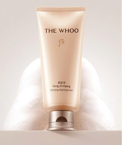 Sữa rửa mặt dưỡng ẩm Whoo Gongjinhyang Facial Foam Cleanser 180ml