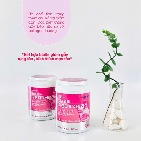 Bột uống collagen cá phân tử thấp Nutra Pharm