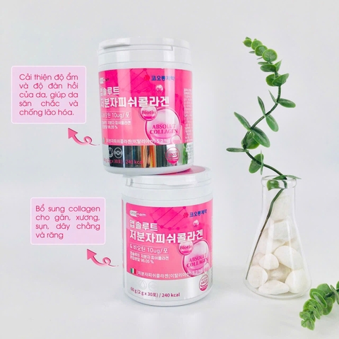 Bột uống collagen cá phân tử thấp Nutra Pharm