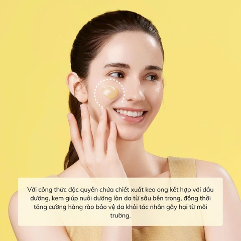 Kem Dưỡng Ẩm Cao Cấp Chiết Xuất Keo Ong Dạng Dầu CNP Propolis Ampule Oil in Cream