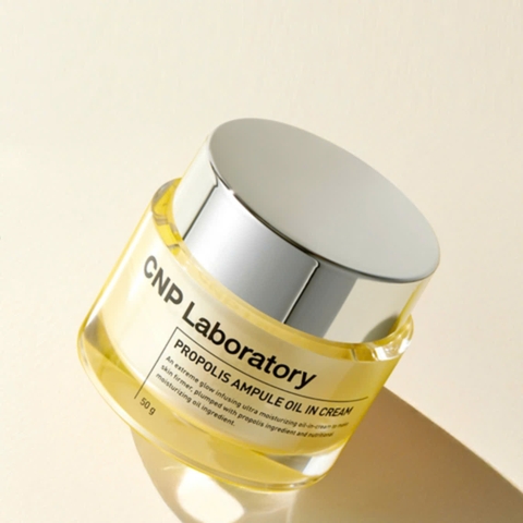Kem Dưỡng Ẩm Cao Cấp Chiết Xuất Keo Ong Dạng Dầu CNP Propolis Ampule Oil in Cream