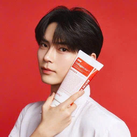 Sữa rửa mặt làm sạch và hỗ trợ tái tạo da Medipeel Lacto Collagen Clear Foam Cleanser 2.0 300ml