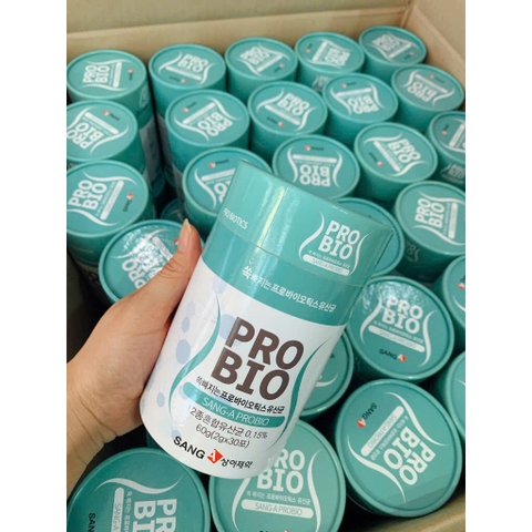 Men vi sinh hỗ trợ tiêu hóa Probio Sang-A Probio Hộp 30 gói x 2g