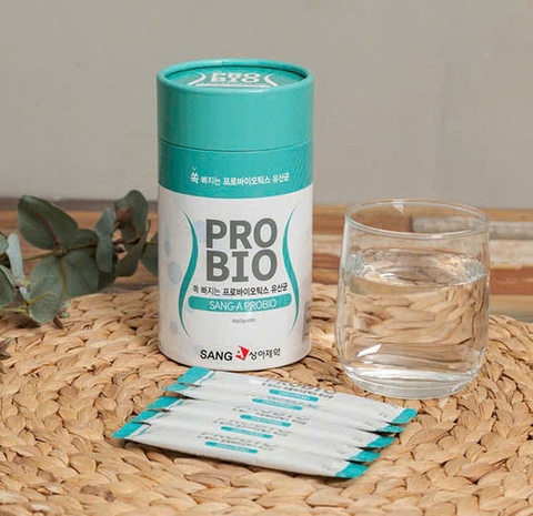 Men vi sinh hỗ trợ tiêu hóa Probio Sang-A Probio Hộp 30 gói x 2g