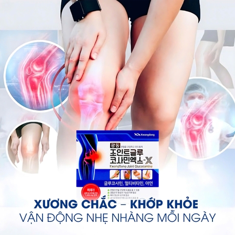 B01-(HĐ) Thuốc xương khớp kwangdong Glucosamin 2000 180 viên (20ea)