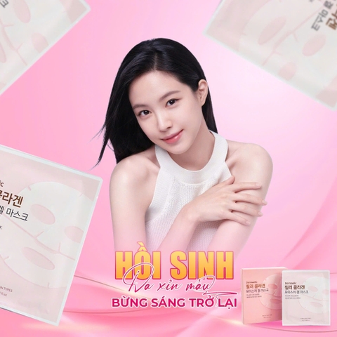 Mặt nạ thạch cấp ẩm và làm đầy collagen Dermaxilic Filler Collagen Moisture Gel Mask 