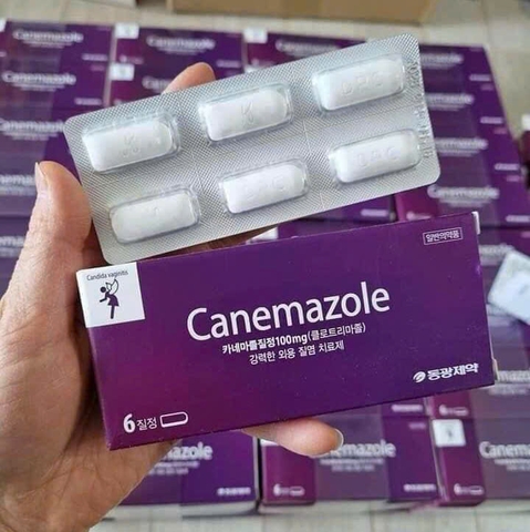 Viên đặt phụ khoa Canemazole Hàn Quốc