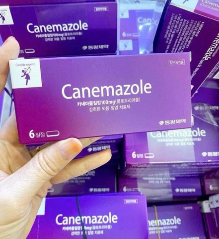 Viên đặt phụ khoa Canemazole Hàn Quốc