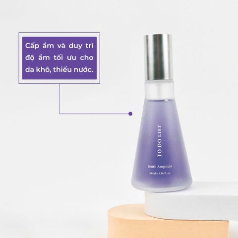 Tinh chất làm dịu và phục hồi da TO DO LIST Youth Ampoule 100ml