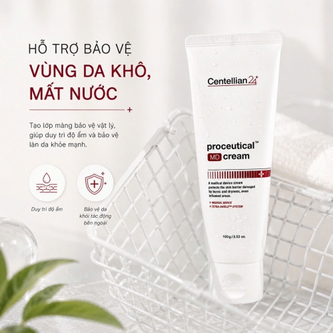 Kem cấp ẩm phục hồi da Centellian24 Proceutical MD Cream 100g